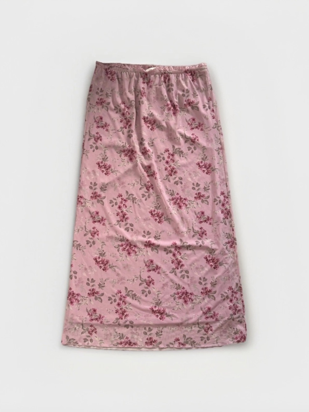 🌸 Olive + Oak Pink Floral Midi Skirt 🌸